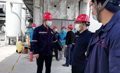 王大真到TMP、TPO項(xiàng)目及股份公司技改現(xiàn)場(chǎng)檢查工作(圖2)