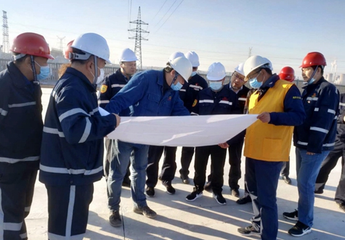 王大真到新疆宜化、新疆宜化礦業(yè)走訪慰問干部職工(圖3)