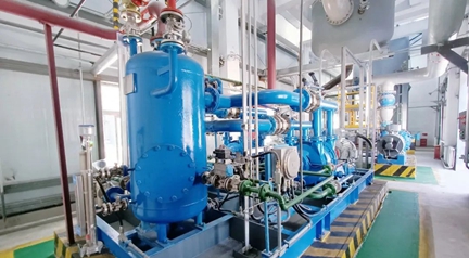 電石渣漿回收乙炔氣裝置開車成功！新疆宜化以技術(shù)革新助推節(jié)能減排(圖1)