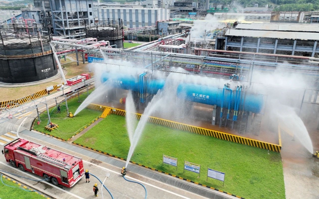 以練筑防！股份公司開展年度綜合應(yīng)急救援演練