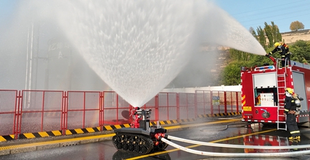 青海宜化創(chuàng)新人機(jī)協(xié)同實戰(zhàn)演練筑牢安全生產(chǎn)防線(圖1)