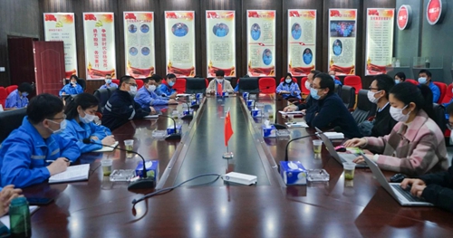 周金平、張濤一行到松滋肥業(yè)駐點推進(jìn)信息化工作