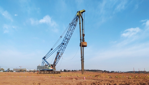 新征程新挑戰(zhàn)，氨醇項目迎來強(qiáng)夯第一夯